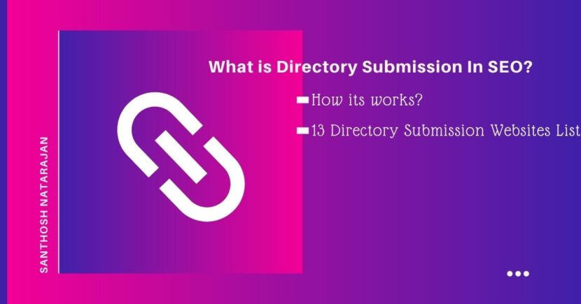 What is Directory Submission linkbuilding offpage seo free site list