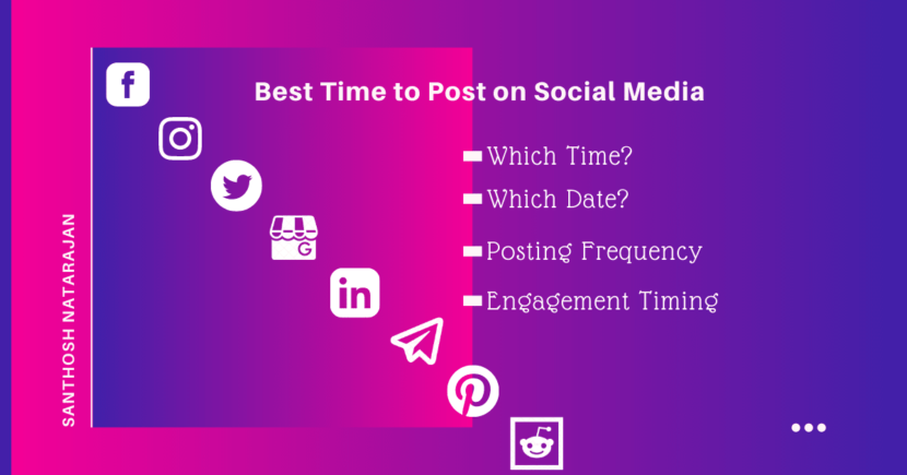 Best Time to Post on Social Media engagement