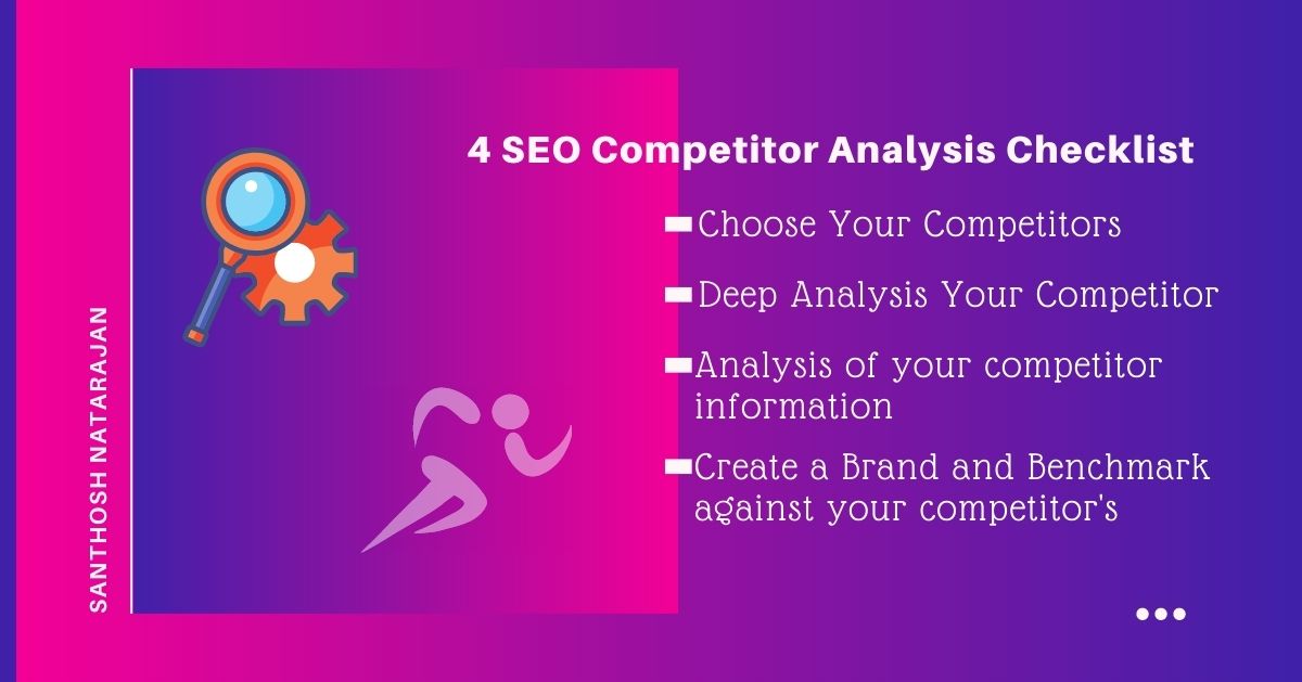 how to do value point SEO Competitor analysis checklist